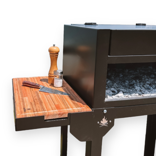 קרש חיתוך ומדף לגריל ארגנטינאי