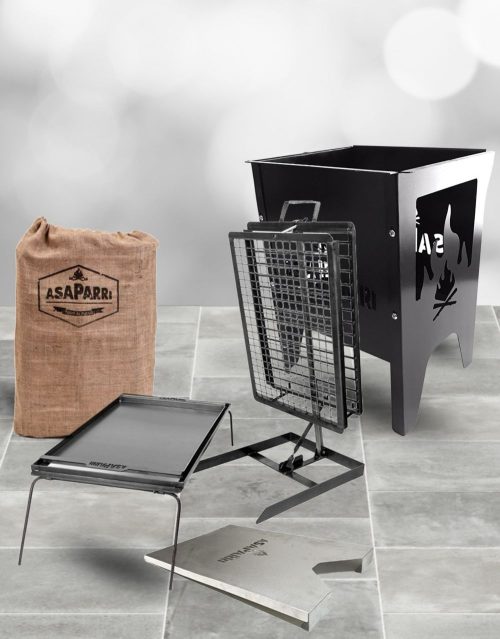 גריל מדורה ארגנטינאי FOFONERO L + ערכת צליה